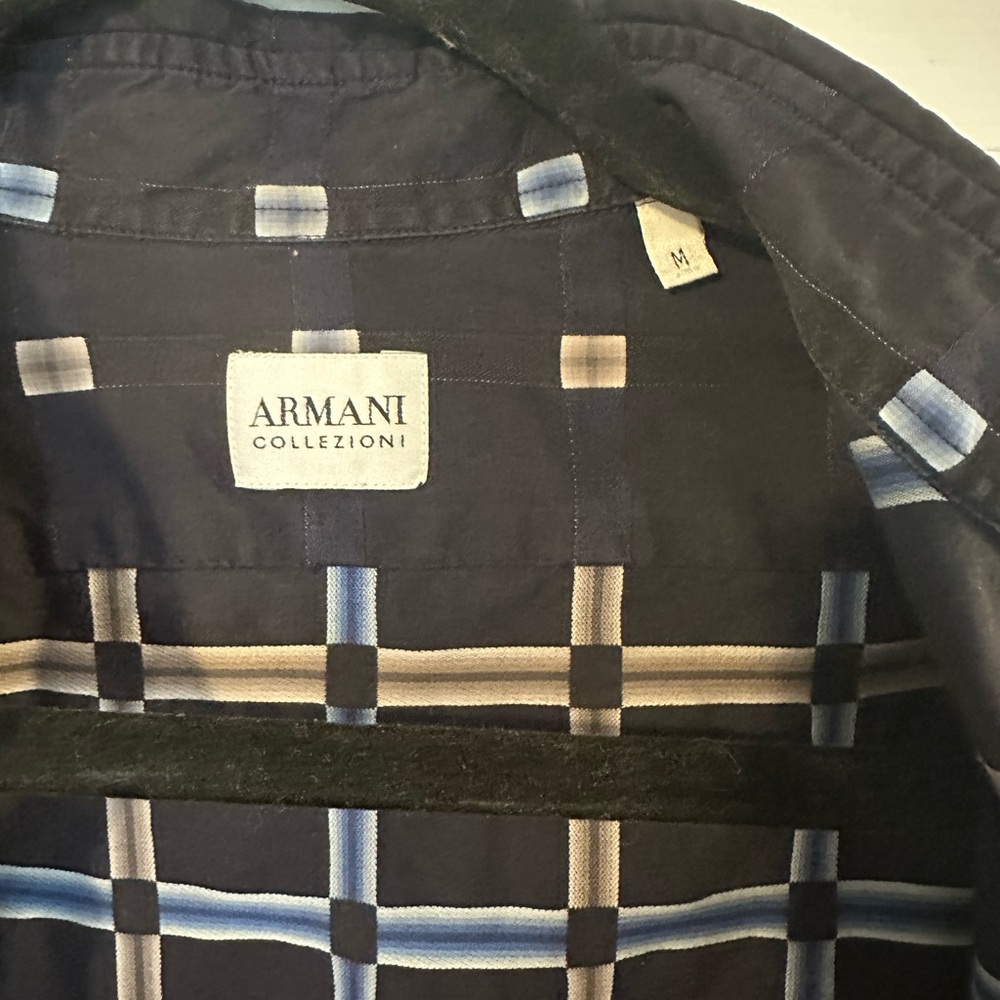 Armani Geometric Pattern Shirt - image 2